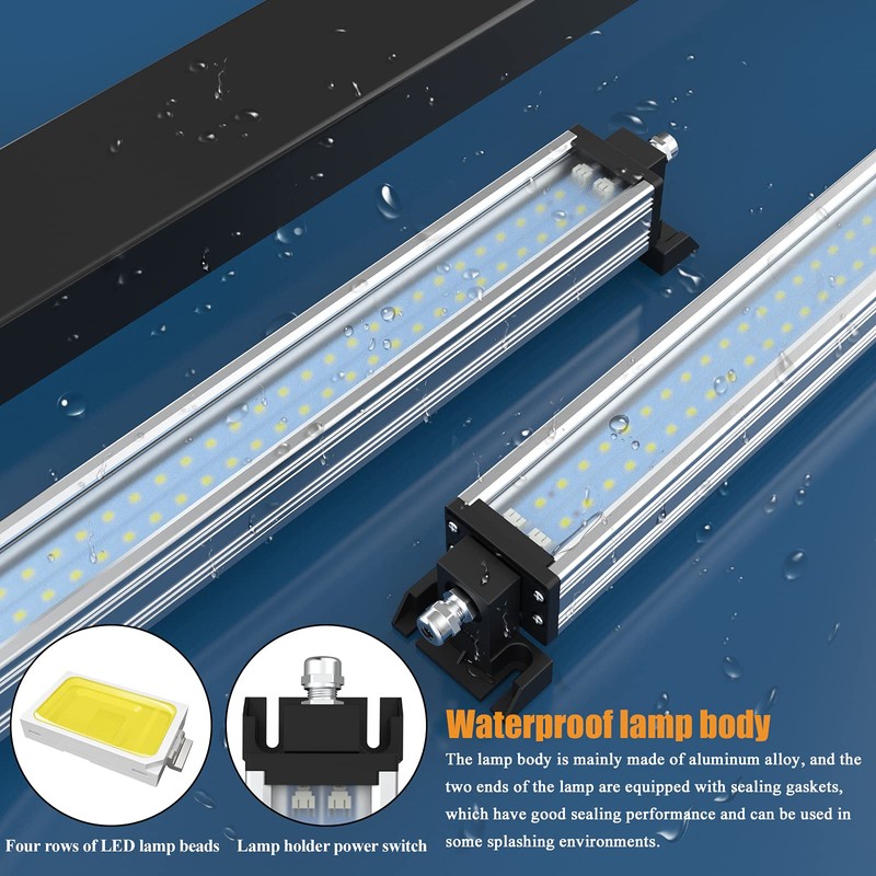 Led Industrial Machine Tube Light, IP66 Waterproof Explosionproof Work Lamp