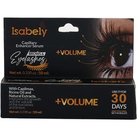 Sérum para el crecimiento de cejas y pestañas - Con aceite de ricino, CAPILMAX, caviar y extractos naturales - Para más volumen y grosor - Unisex