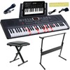 61 Key Keyboard Piano for Beginners with Lighted Keys &