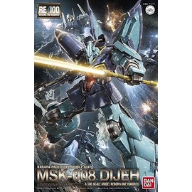 Bandai Hobby RE/100 Zeta Z Gundam Dijeh MG 1/100 Model Kit