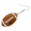 RAIDIN Cute Acrylic Sport Balls Dangle Hook Earrings Jewelry for