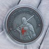 Knights Templar Motivational Challenge Coins Christian Red Cross Religious Collection
