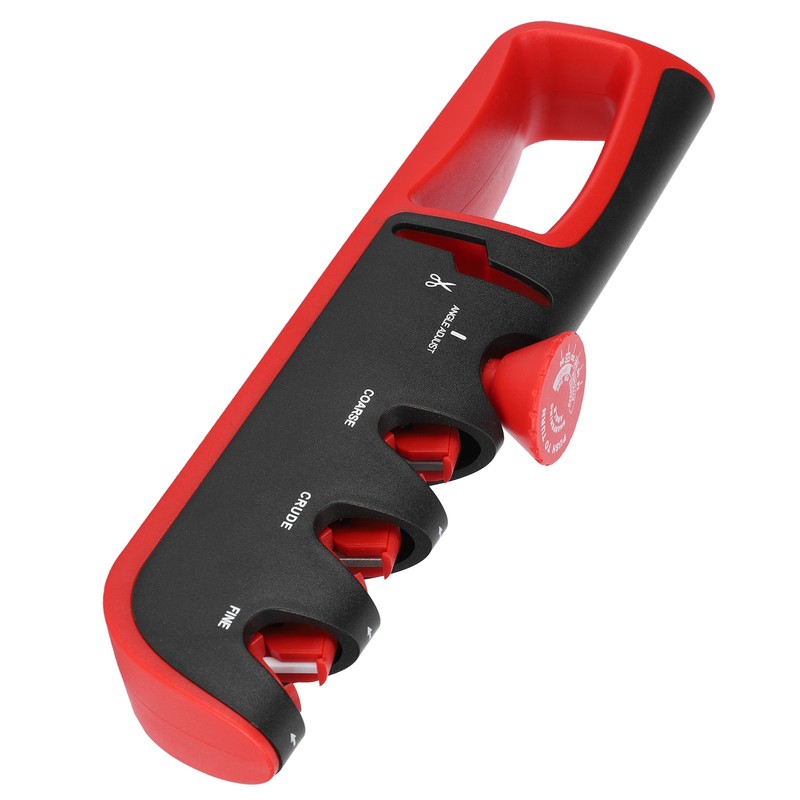 4 in 1 Multifunctional Knife Sharpener Adjustable Manual Sharpening Tool