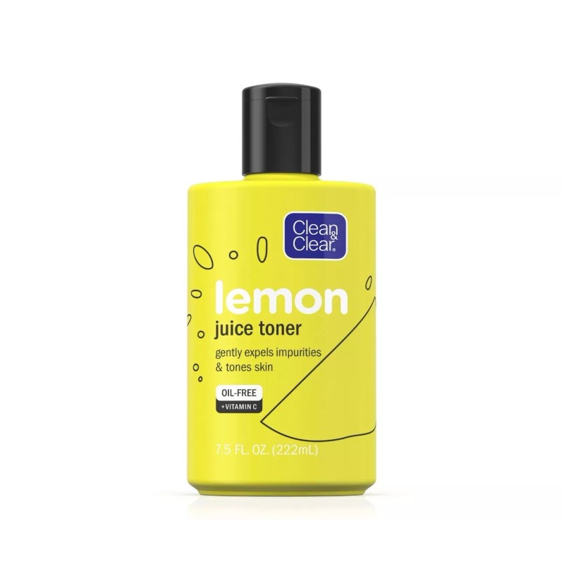 Clean & Clear Lemon Juice Acne Toner Oil Free Vitamin