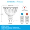 Aovpex MR16 LED Bulbs, 5W(50W Halogen Equivalent) Landscape Light Bulbs,