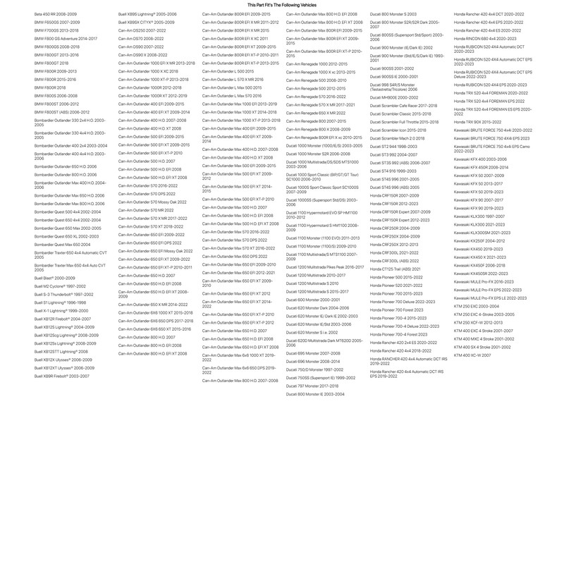 TUSK Spark Plug Socket 5/8" (16mm) Hex for BETA 450