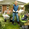 Jardineer Lawn Aerator Spike Tool, Updated 36" Metal Grass Aerator