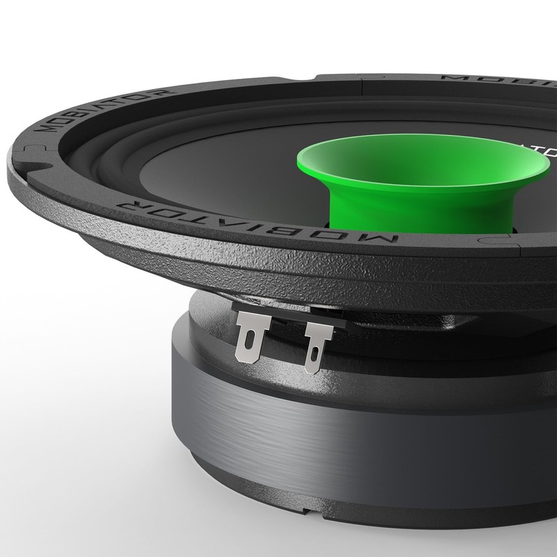 MB-M65T 6.5" 2-Way Pro Audio Midrange Coaxial Speakers, 360W Max,