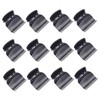 Healvian 12pcs Hair Claw Clips Heat Insulation Clips for Women