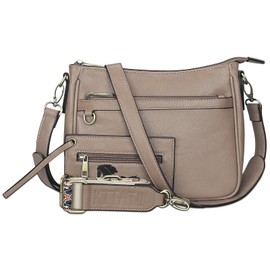 KITATU Crossbody Bags for Women Trendy Vegan Leather Shoulder Bag Cross Body Purse Hobo Bucket Bag Large Capacity