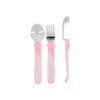 Twistshake Learn Cutlery - Cubiertos de acero inoxidable, 12 m