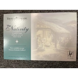 Thomas Kinkade Studio Postcard The Nativity