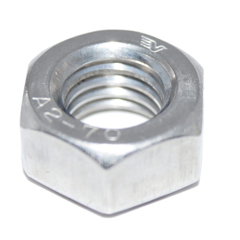 Hex Nuts 3.5 Pack of 25 DIN 934 A2-50 Stainless