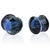 Glow in Dark Glass Ocean Jellyfish Ear Plugs Gauges Tunnel