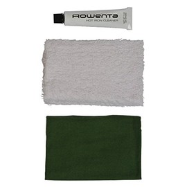 Rowenta Garment Care Accessories, Cleaning Kit for Steam Iron, Non toxic, Improve the Soleplate Glide, Starch or Melted, Synthetic Fiber Remover