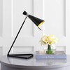 Safavieh Lighting Collection Padric Black 21-inch Bedroom Living Room Home