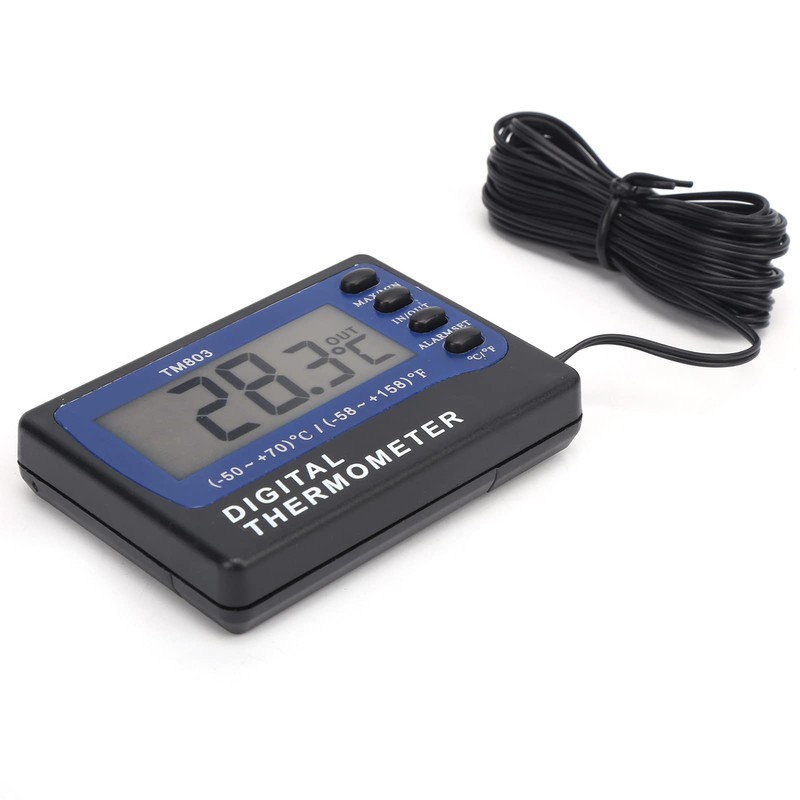 TM803 Digital Refrigerator Thermometer Temperature Meter with Alarm Function Freezer