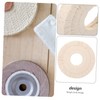 HEALLILY Buffing Wheel Cloth Replacement 5.91 Inch Non-Woven Wear-Resistant Polishing