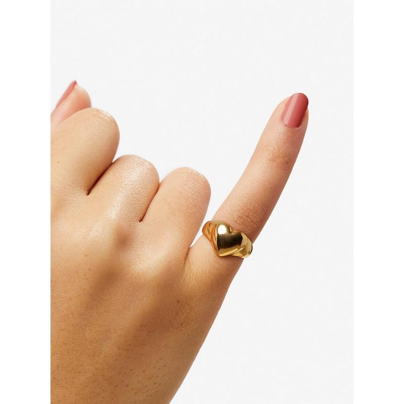 Heart Ring - Isla - Size: 4