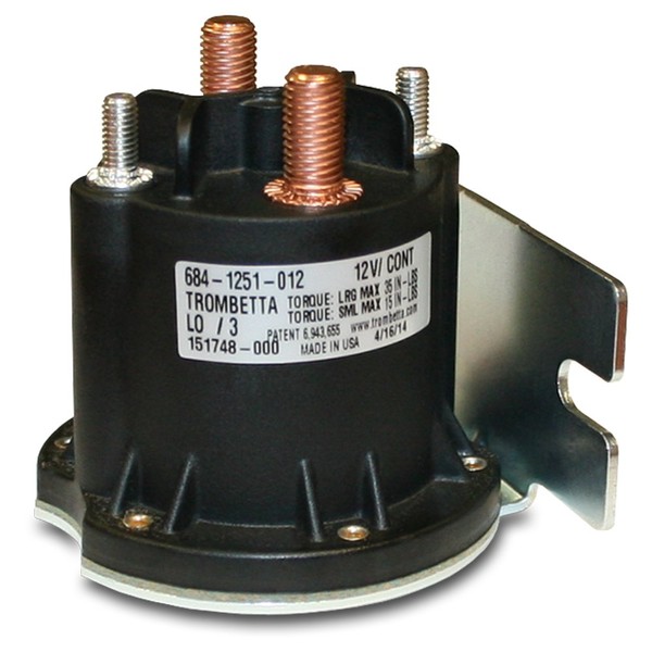 Trombetta 684-1251-012 12V Power Seal DC Contactor, 1 Pack