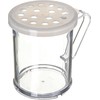 Carlisle FoodService Products Plastic Parsley Dredge Lid, 3.12 Inches, Translucent