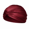 Casa Della Silk Rituale Mulberry Silk Hair Turban – Bordeaux