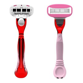 GENTLE CUT - 5-blade women's razor - Perfect for daily wet shaving, easy blade change - Ideal for the modern woman - Gentle and efficient shave