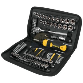 Pretul SET-85 Set of 83 tools 1/4" and 3/8" for mechanics