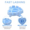 200 pieces of disposable plastic adhesive rings Eyelash adhesive rings