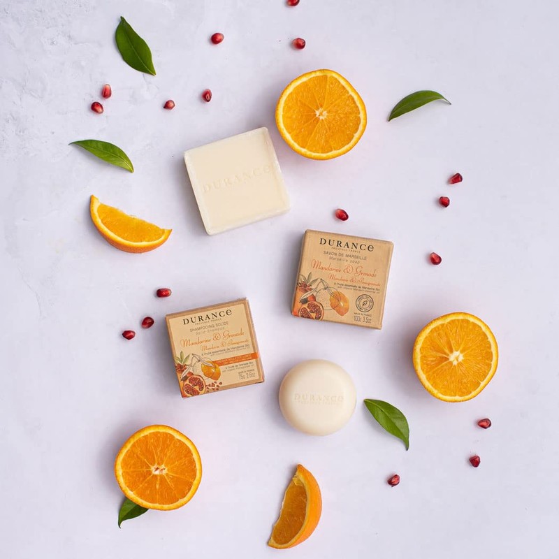 DURANCE Shampoo Bar 75g The Essentials Series Hair Care (Mandarin