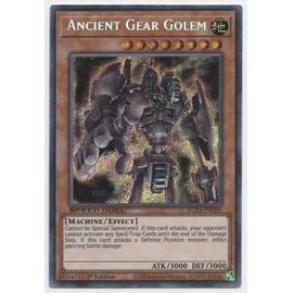 YU-GI-OH! Ancient Gear Golem - SGX1-END01 - Secret Rare - 1st Edition