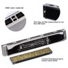 24 Hole Tremolo Harmonica C Key Wind Musical Instrument for
