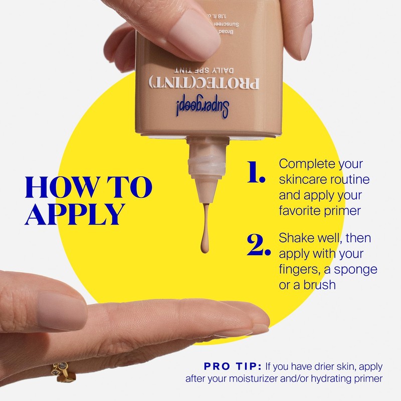 Tinte Para La Piel Supergoop! Protec (tinte) Daily Spf 50