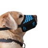 JOYPAWS Dog Muzzle, Comfortable Air Mesh Breathable Muzzle Wavy Stripe