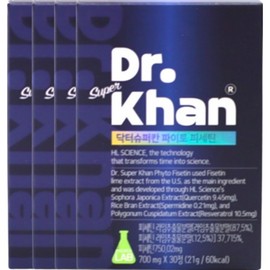 Dr. Superkan Phytophycetin 700mg x 30 tablets x 4 boxes, 4 month supply / 닥터슈퍼칸 파이토피세틴 700mg x 30정 x 4박스 4개월분