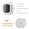 VOLISUN Solar Driveway Lights Dock Deck Lights 4-Pack,2 Colors in