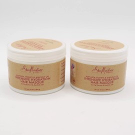 SheaMoisture Manuka Honey & Mafura Oil - Hydration Hair Masque (10oz / 284g) - 2