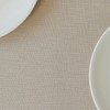 maxmill Rectangle Slubby Textured Tablecloth Waterproof Spillproof Wrinkle Free Table