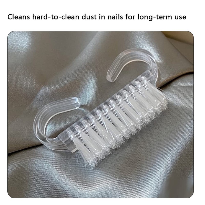 5 Pcs Handle Grip Nail Brush for Cleaning Fingernails, Nail