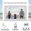 10 Inch WiFi Digital Picture Frame IPS Touch Screen Easy