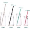 Dakoufish 12 Piece 10 Inch Reusable Plastic Thick Drinking Straws