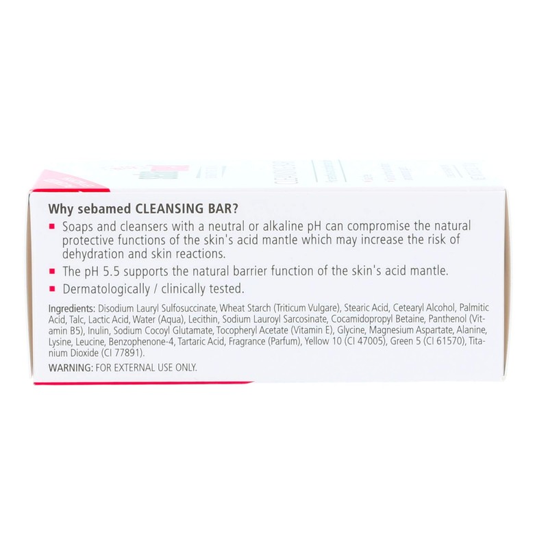 Sebamed Soap-free Cleansing Bar For Sensitive Skin, 3.5-Ounce Boxes (Pack