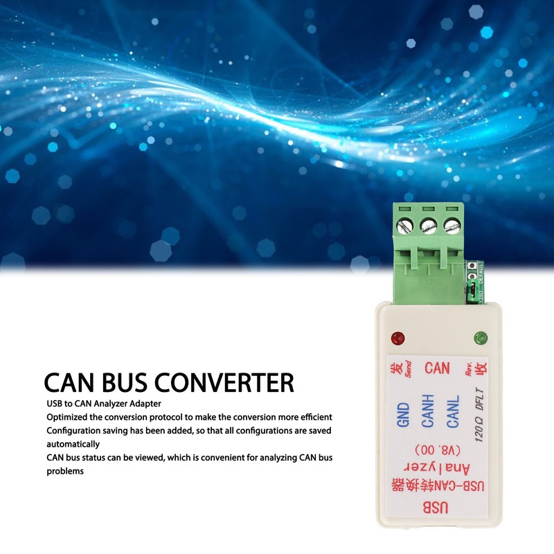 USB to CAN Analyzer Adapter PVC High Conversion Efficiency 232