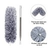 DELUX Microfiber Feather Duster Extendable Duster with 100 inches Extra