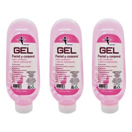Gel Conductor Facial Corporal Lady Esp 250ml C/3 Pzs Zenskki Tipo de piel Normal