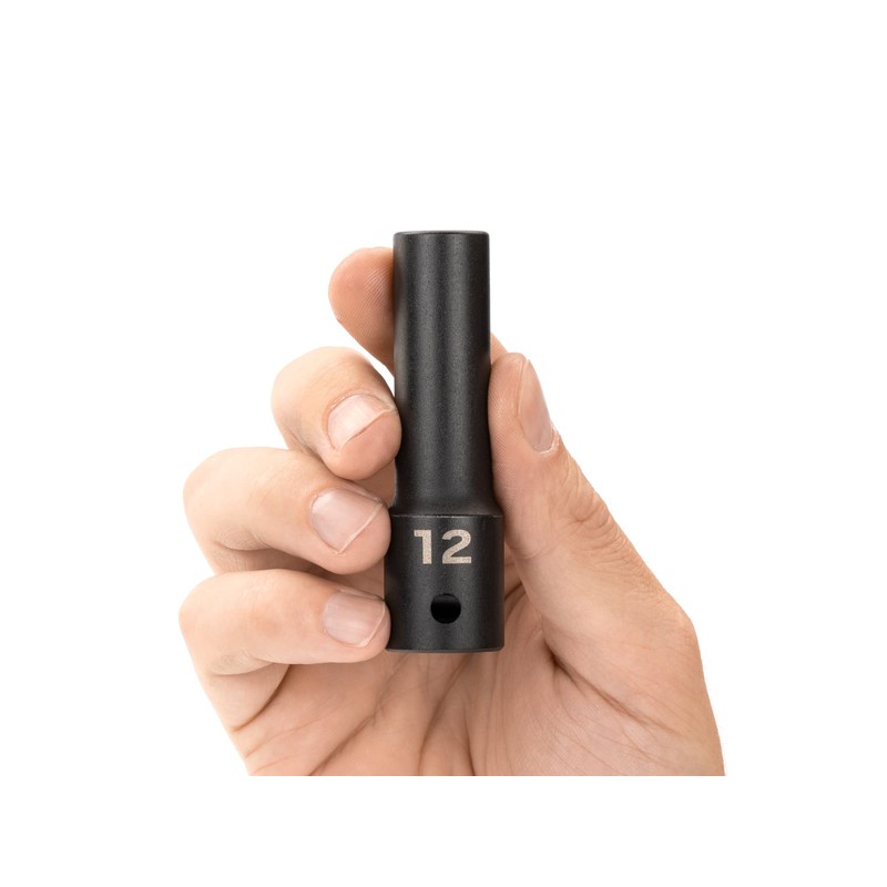 TEKTON 1/2 Inch Drive x 12 mm Deep 12-Point Impact
