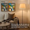 Leools Dimmable Wall sconces Edison Bulb G16.5 6W Equal 60
