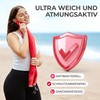 Wowtowelz Microfibre Towel (Red, 180 x 110 cm)
