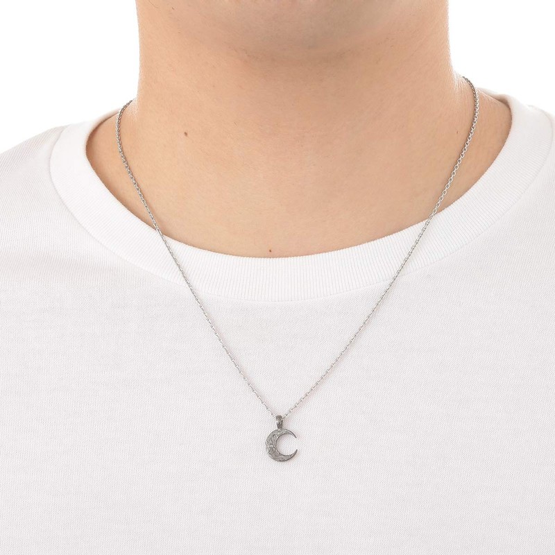 The Kiss L-N8036DM Surgical Stainless Steel Hawaiian Jewelry Necklace, Diamond