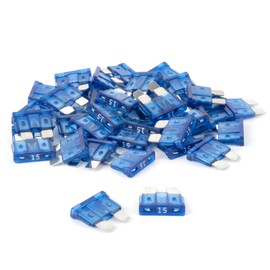 80 Pack Auto Fuses 15 AMP ATC/ATO Standard Regular Fuse Blade 15A Car Truck Boat Marine RV